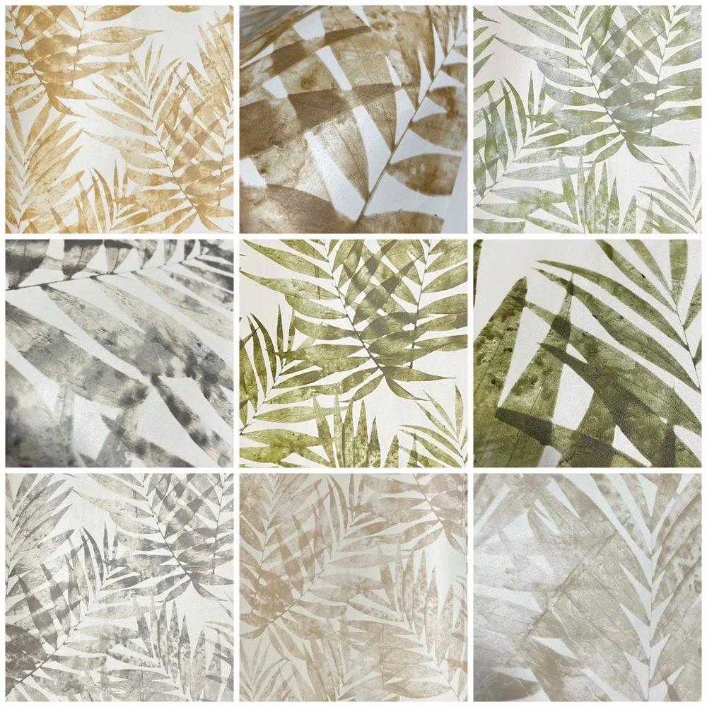 20 Large Tropical Leaf Pattern Crafts Wallpaper Sample Sheets Quality Bundle DIY
